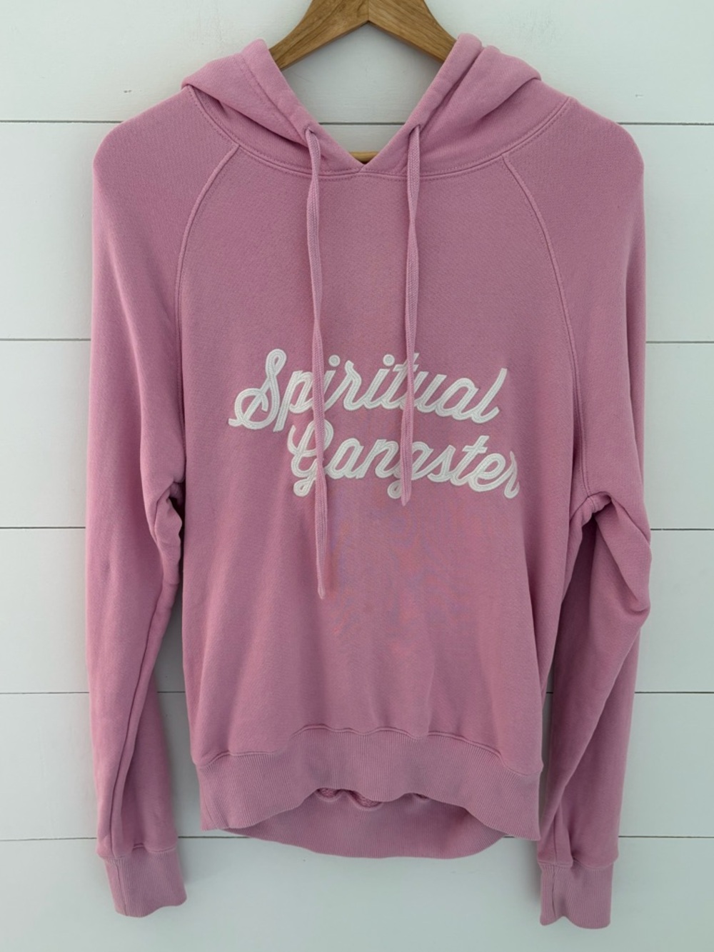 Spiritual Gangster Pink Hoodie